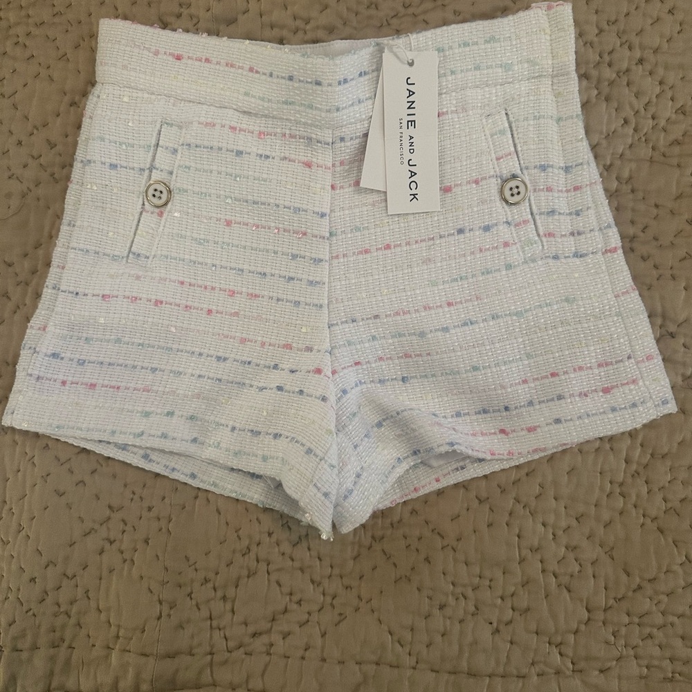 Janie and Jack Girls linen shorts